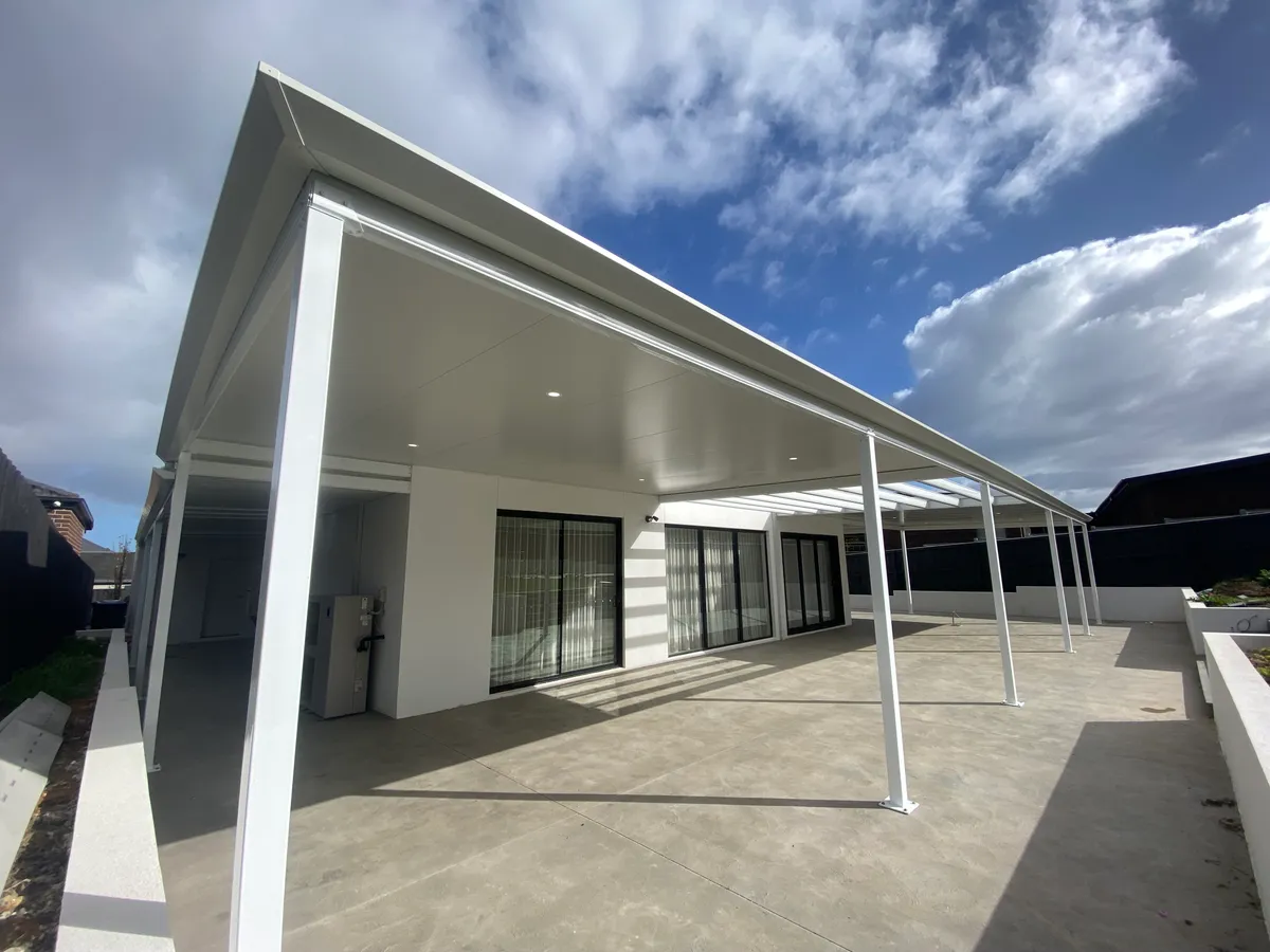 After - Flat Roof Patio